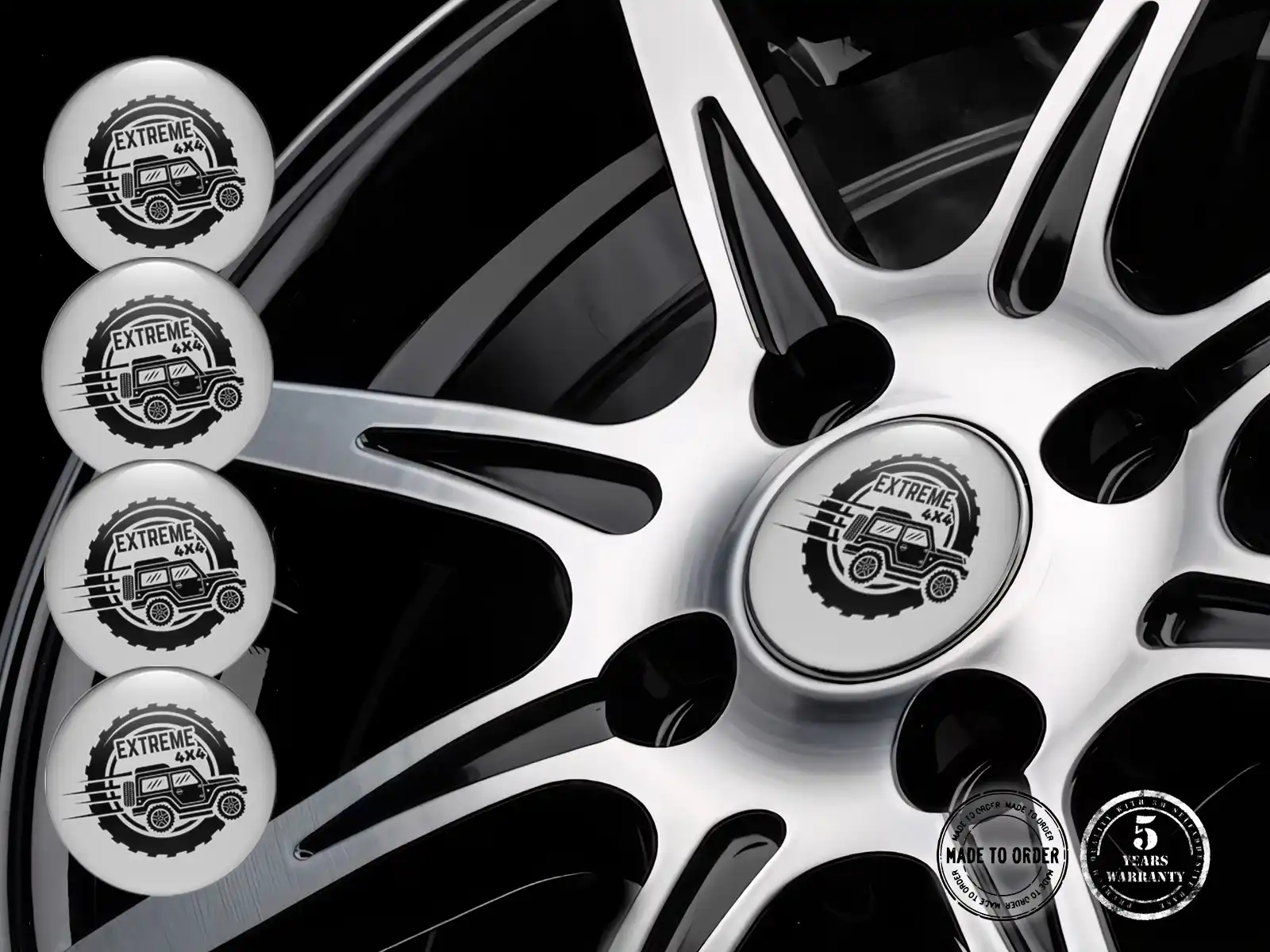 Rim Decals for Cars Niche Quantum Racing Pulse